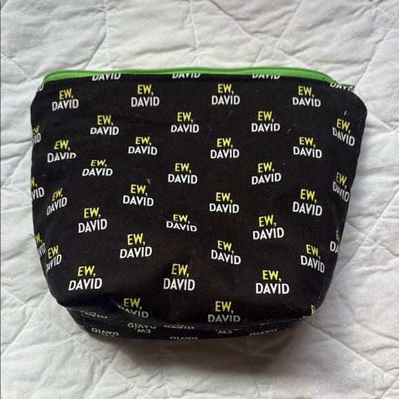 Schitts Creek theme Black and Green 'EW, DAVID' Bag - Picture 2 of 4